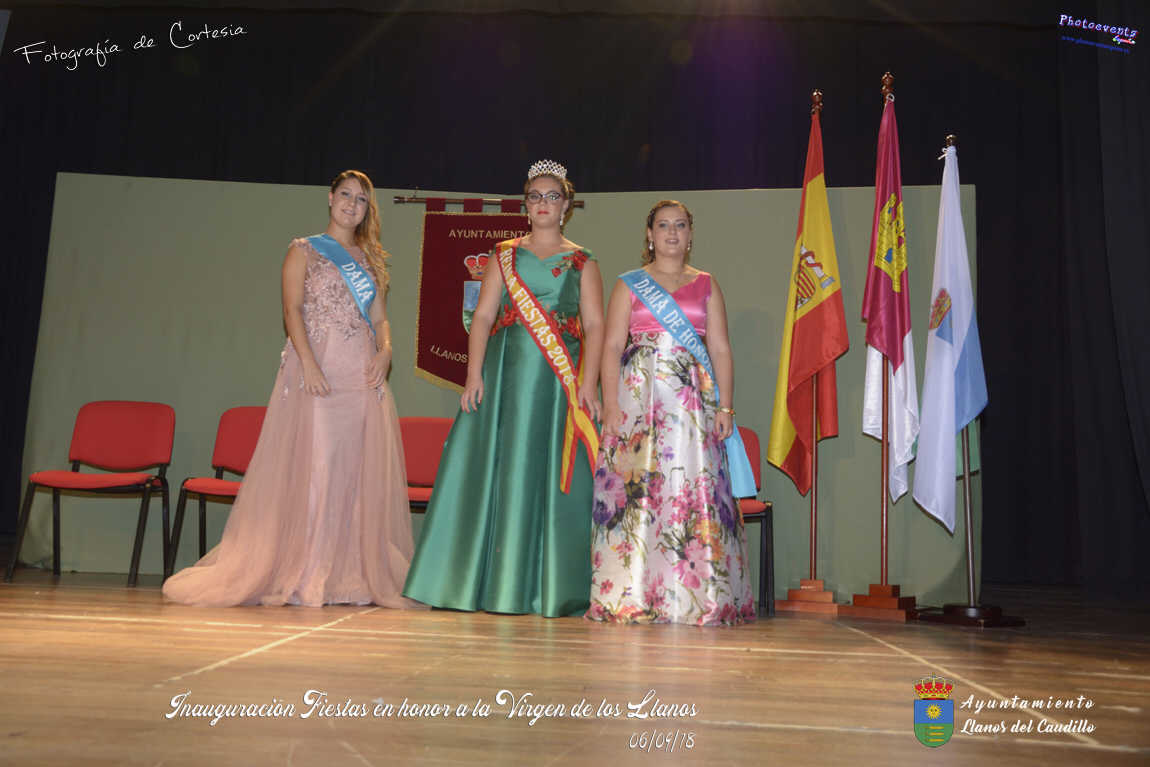 Inauguración de las Fiestas en honor a la Virgen de los Llanos