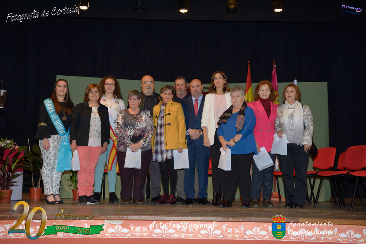 Acto institucional con motivo del 20 Aniversario de Llanos