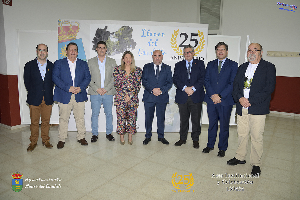 Celebración del 25 Aniversario de Constitución del Municipio de Llanos del Caudillo