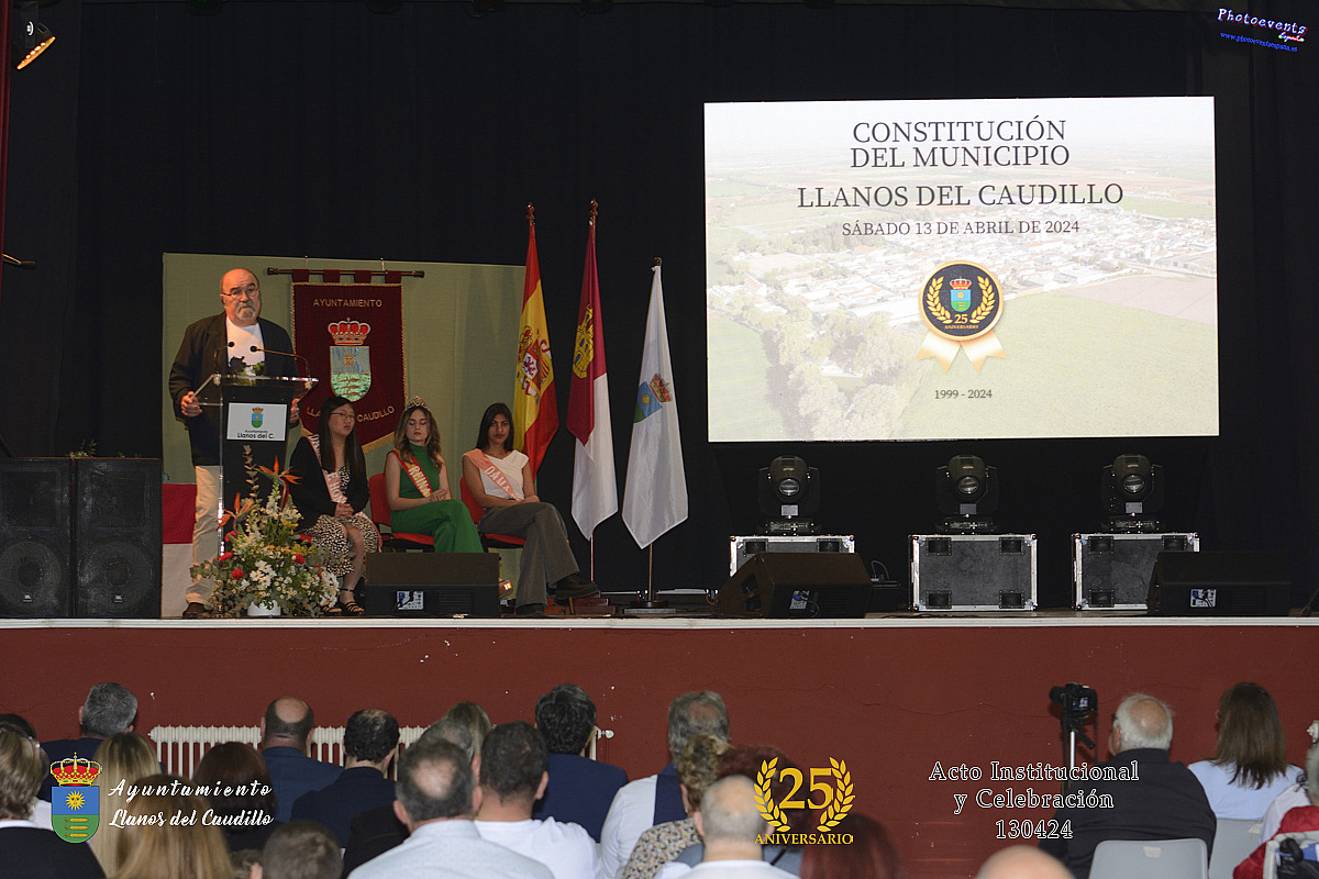 Celebración del 25 Aniversario de Constitución del Municipio de Llanos del Caudillo