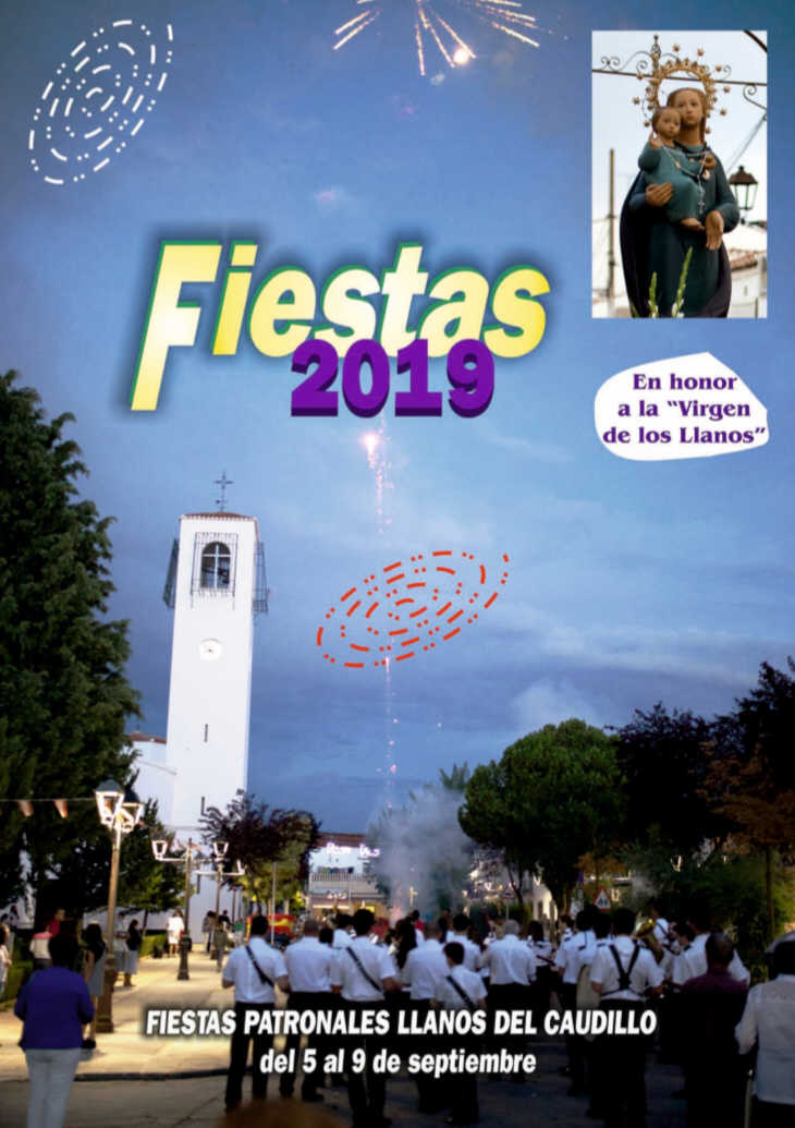 Programa Fiestas Patronales Programa Fiestas Patronales de Llanos del Caudillo